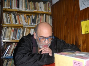 Eduardo en Entrevista para La Pulseada de 2010. Foto Pablo Antonini