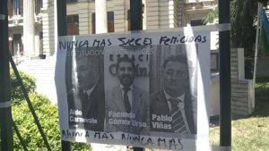 Los tres jueces que absolvieron a los acusados por el femicidio de Lucía
